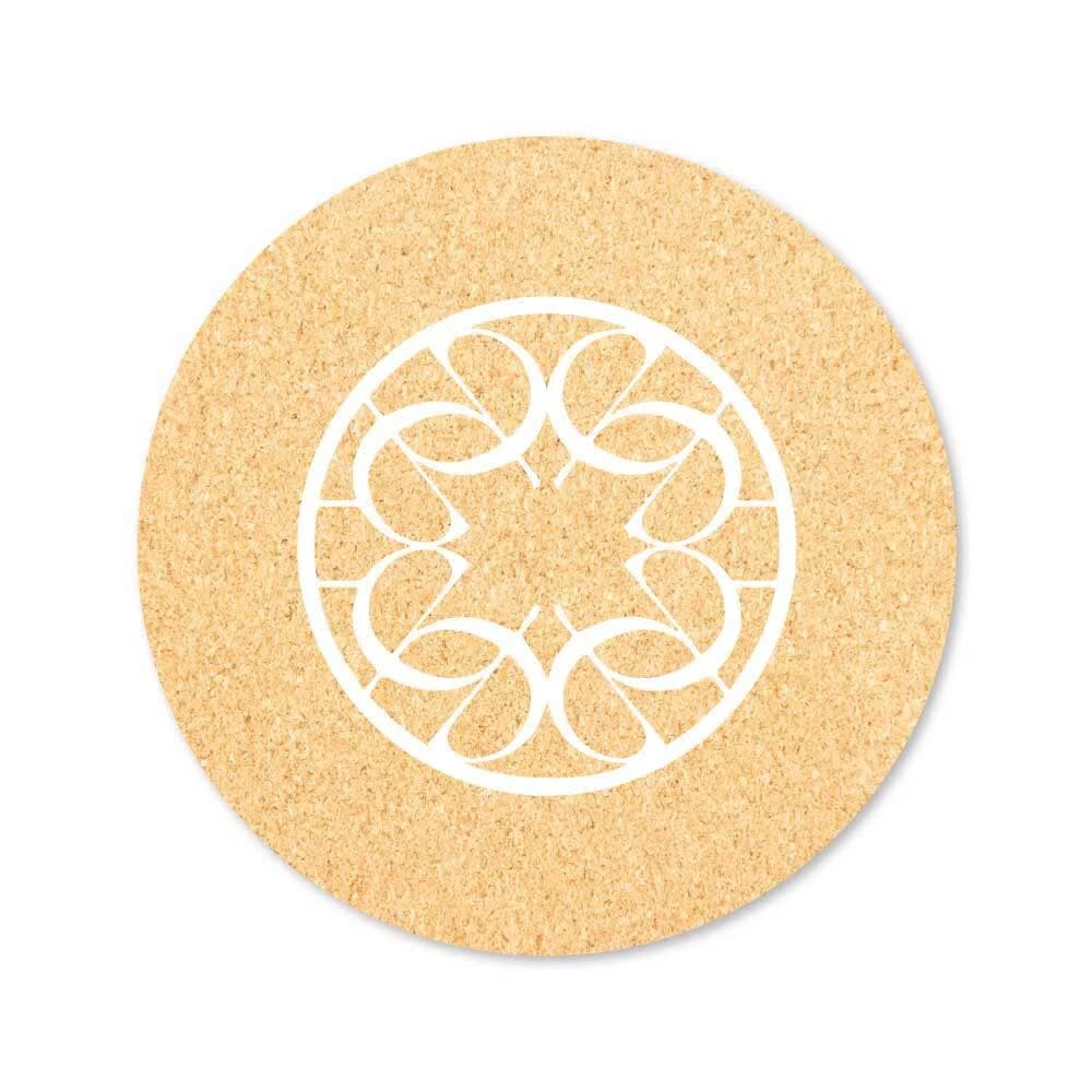 Eco-Friendly Cork Round Mouse Pads – image 1