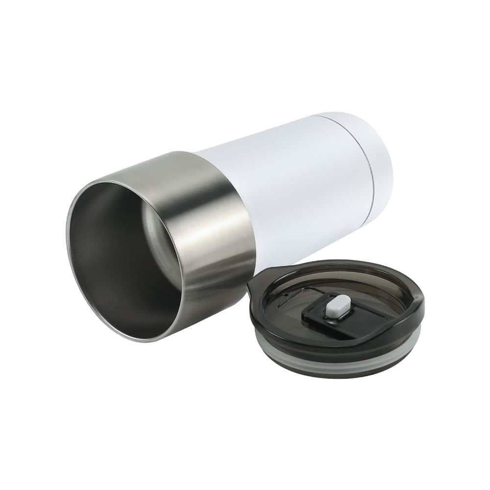 Double Wall SS Tumblers with Slide-Lock PP Lid 591ml – image 4