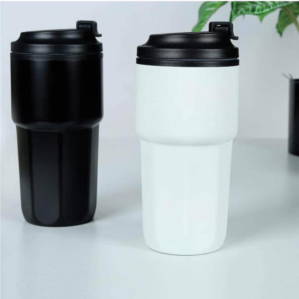 Double Wall Tumblers Flip-top PP Lid in 473ml – image 2
