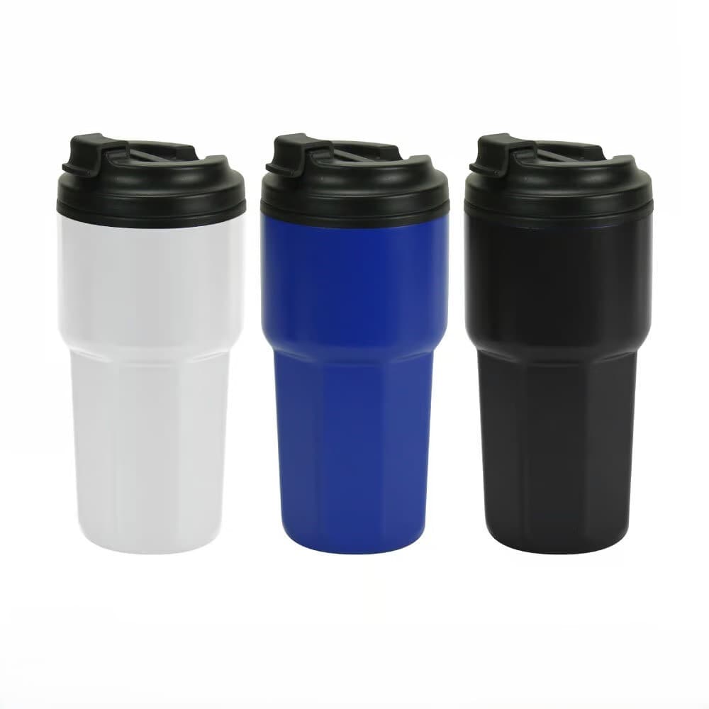Double Wall Tumblers Flip-top PP Lid in 473ml – image 7