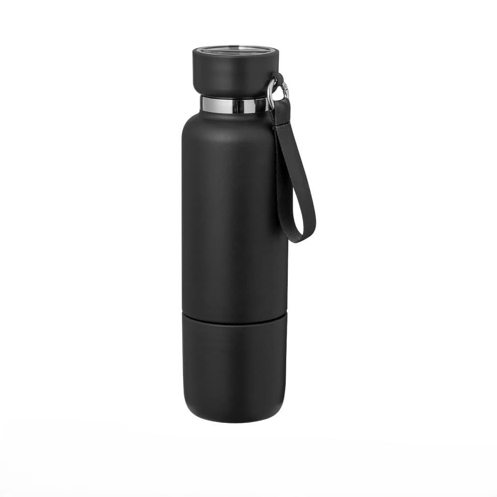 Multi-function SS Bottles, Double Wall, Base Cup, Lanyard – 500ml – image 8