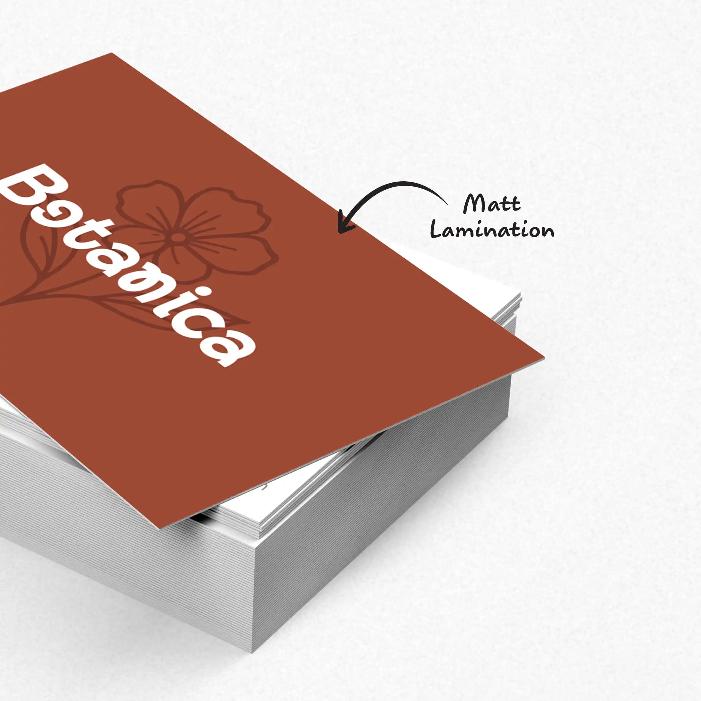 400gsm Matte Laminated Business Cards – image 2