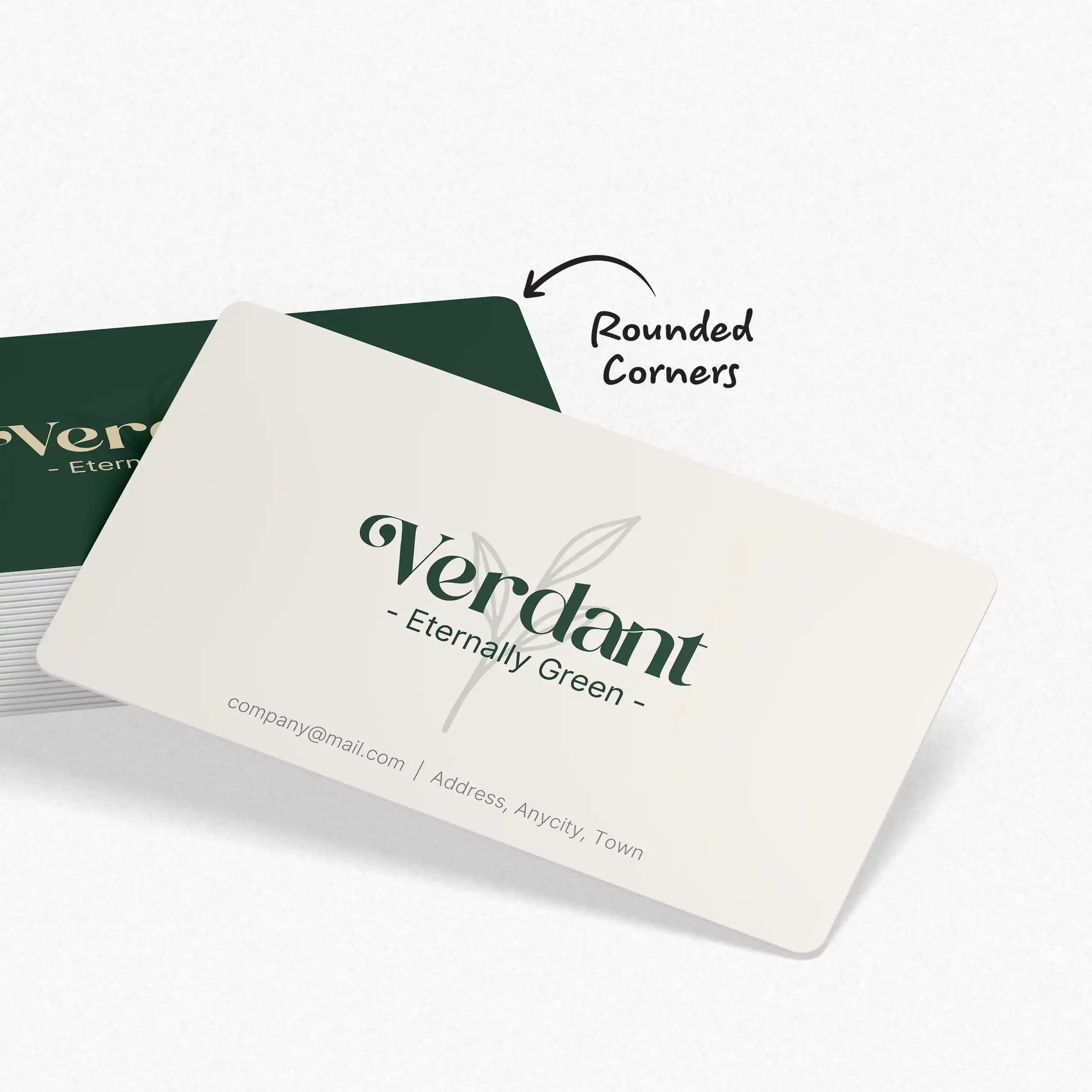 Round Corner Business Cards (400gsm) – image 2