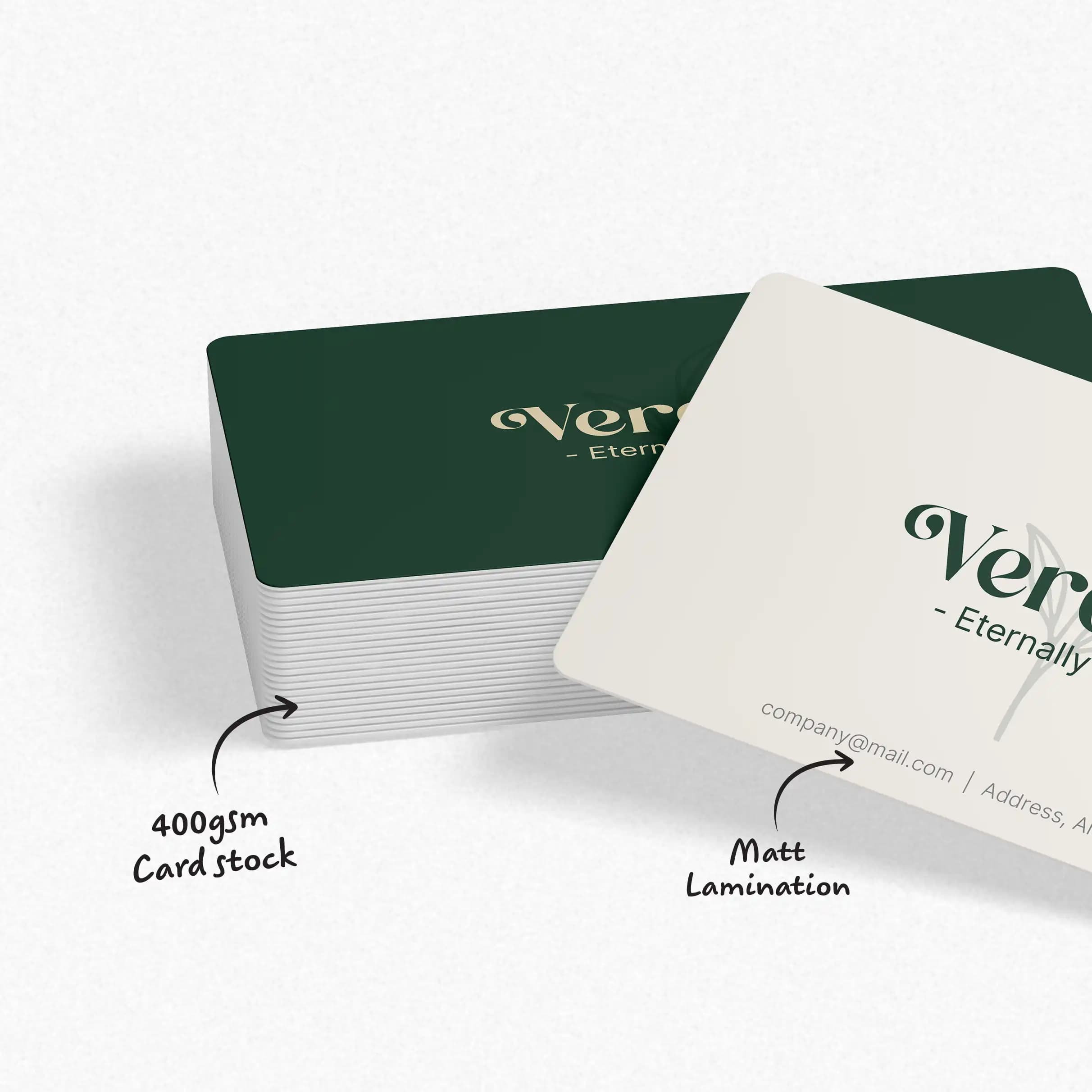 Round Corner Business Cards (400gsm) – image 3