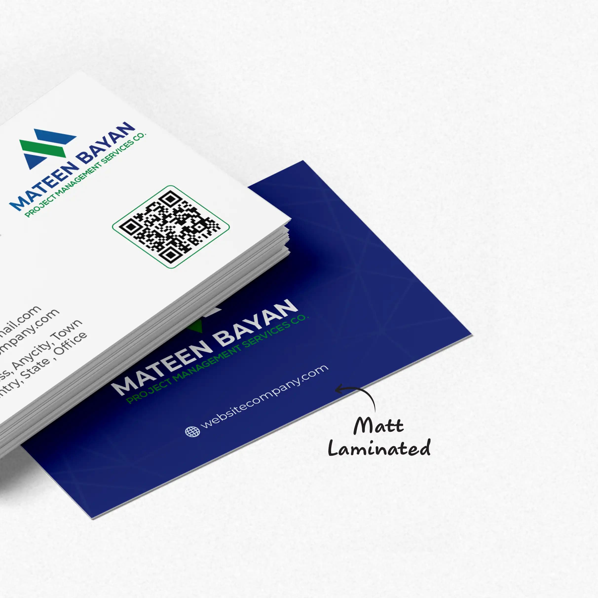 350gsm Matte Laminated Business Cards – image 3