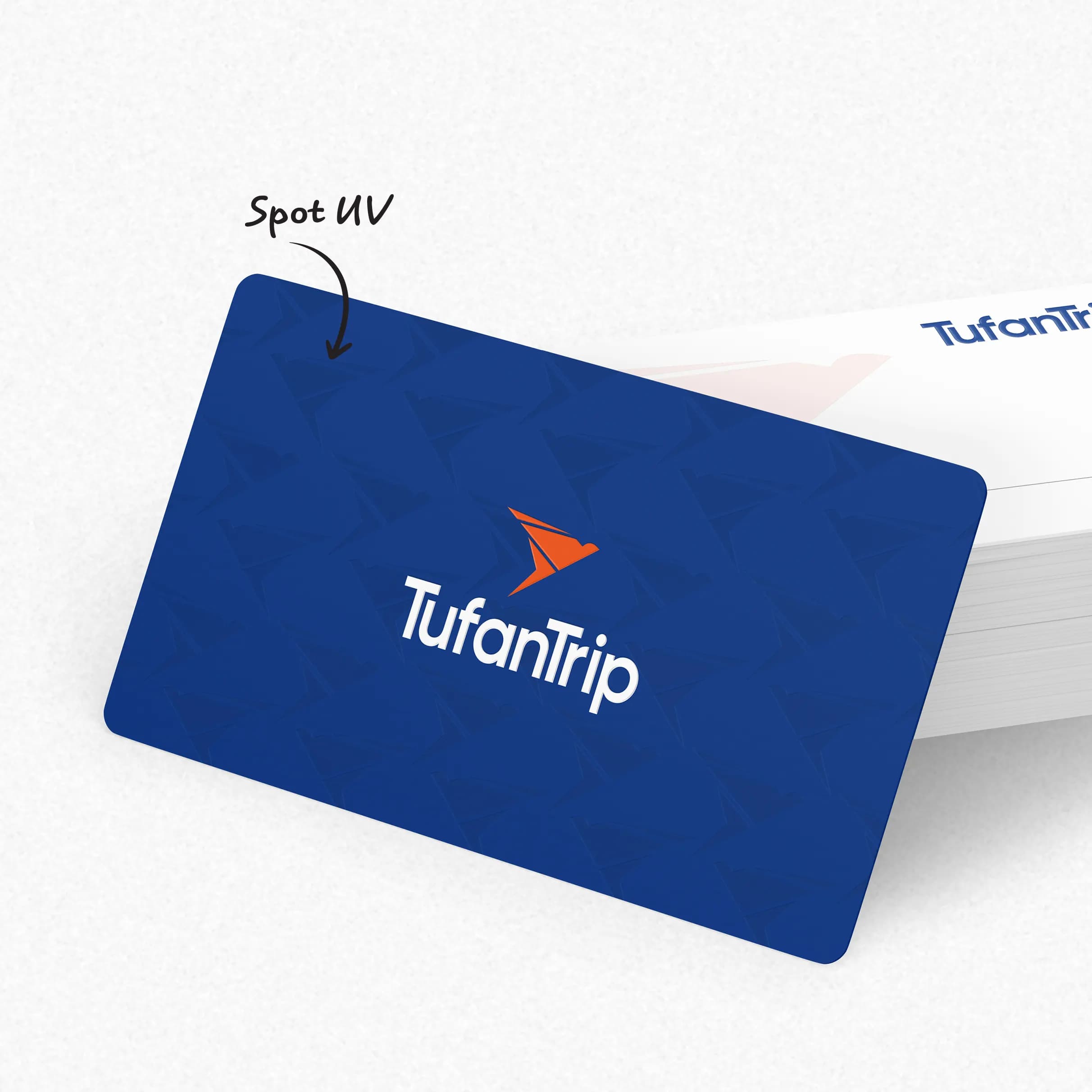 Spot UV Round Corner Business Cards (400gsm) – image 1