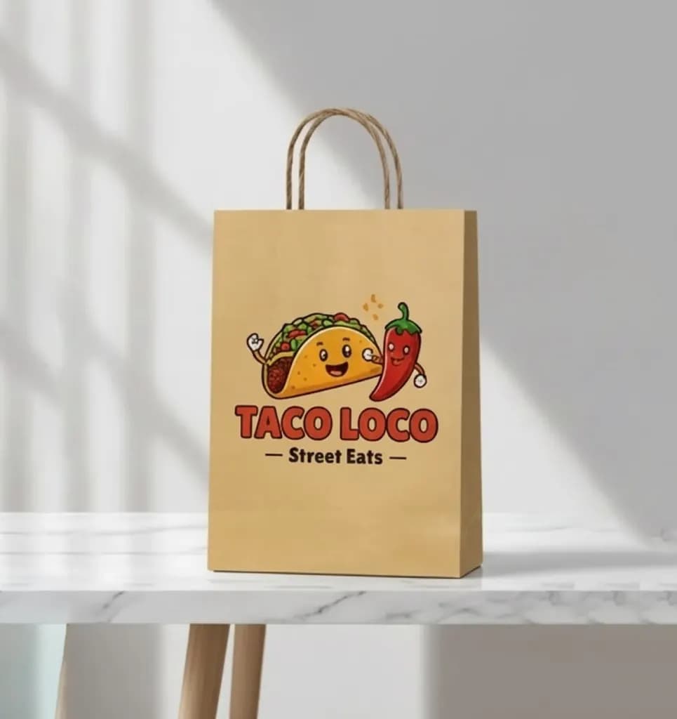 Kraft Paper Bag (24x32x12 cm) – image 1