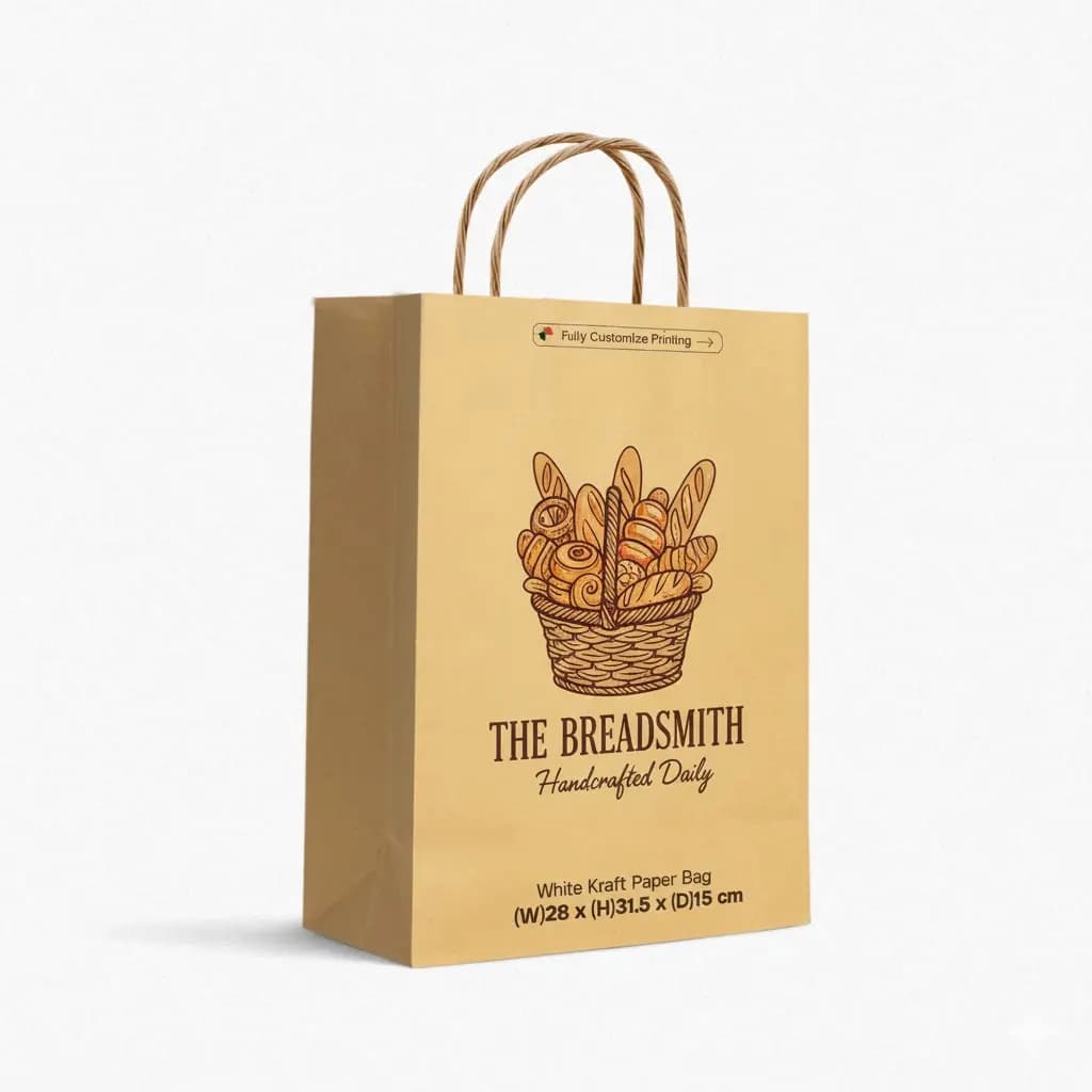 Kraft Paper Bag (28x31.5x15 cm) – image 1