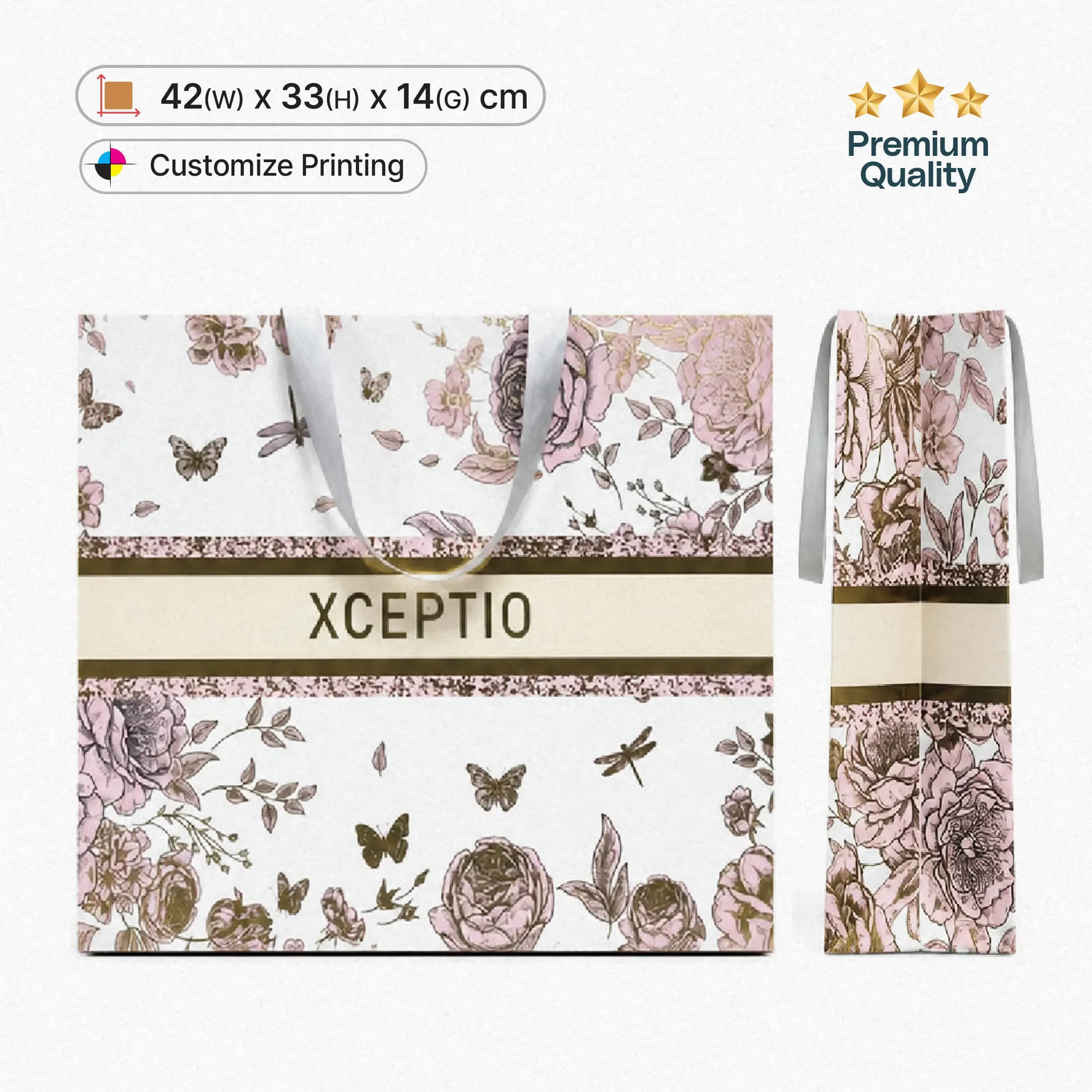 Large Boutique Shopping Bag - 42x33x14cm – image 1