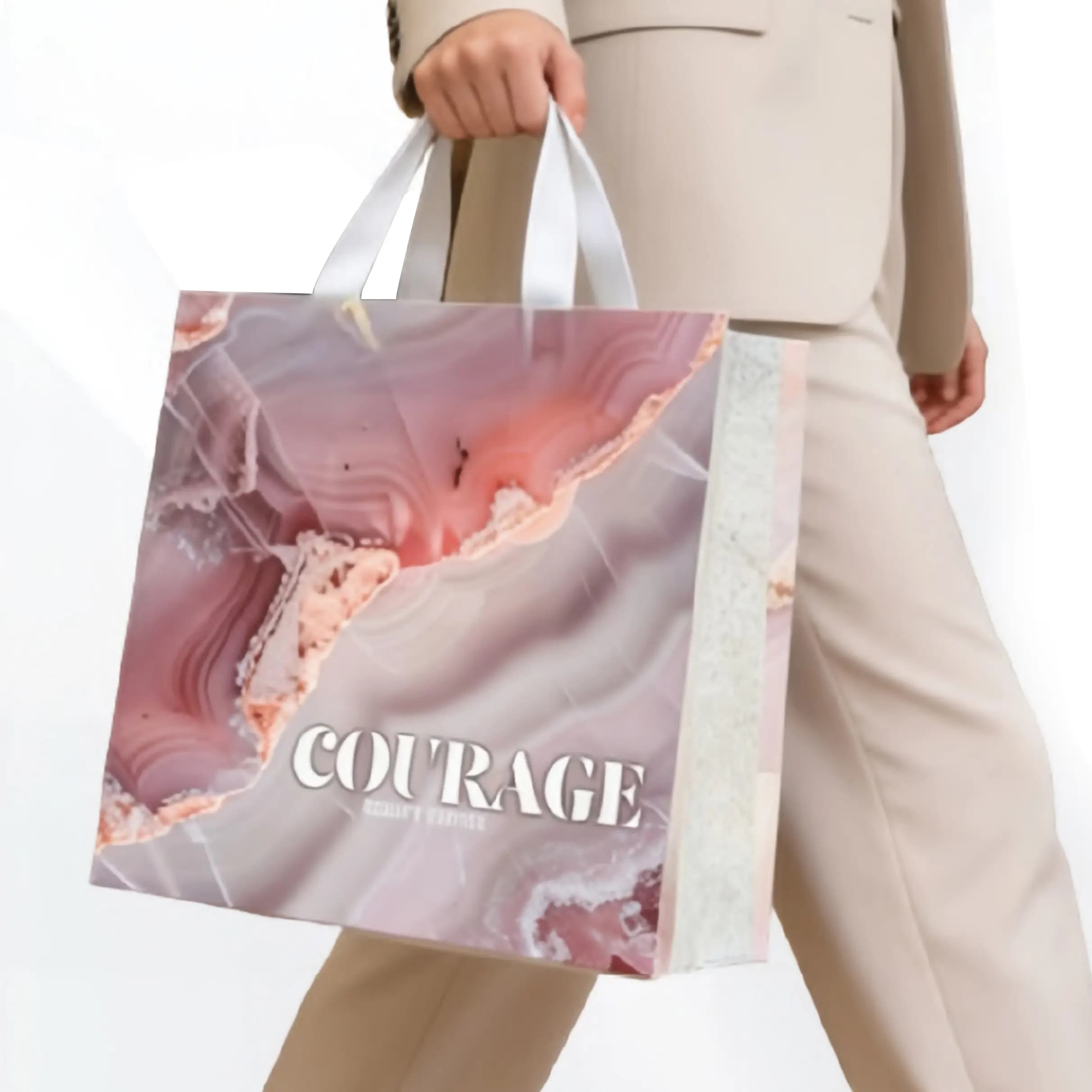 Medium Square Shopping Bag - 25x25x10cm – image 4