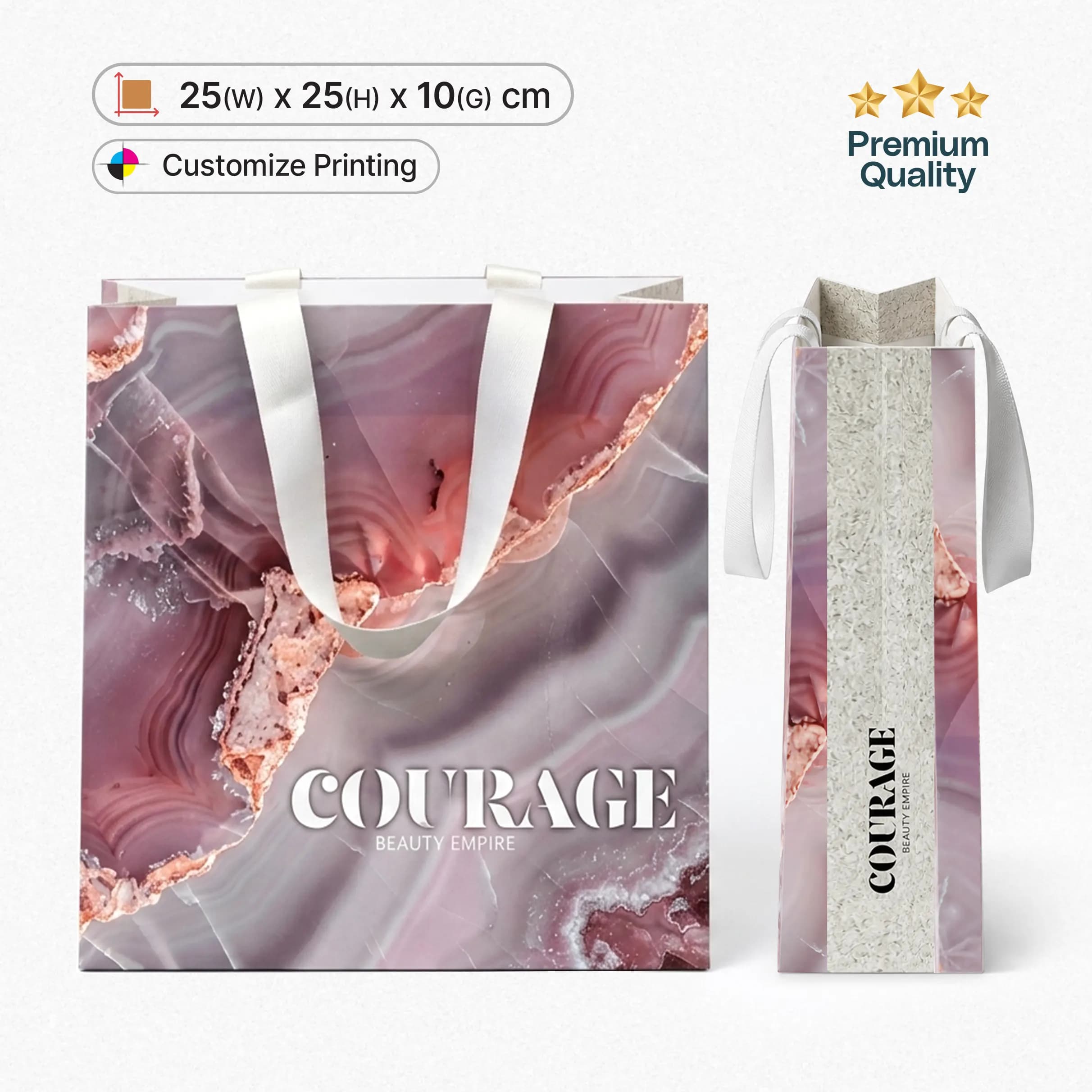 Medium Square Shopping Bag - 25x25x10cm – image 1