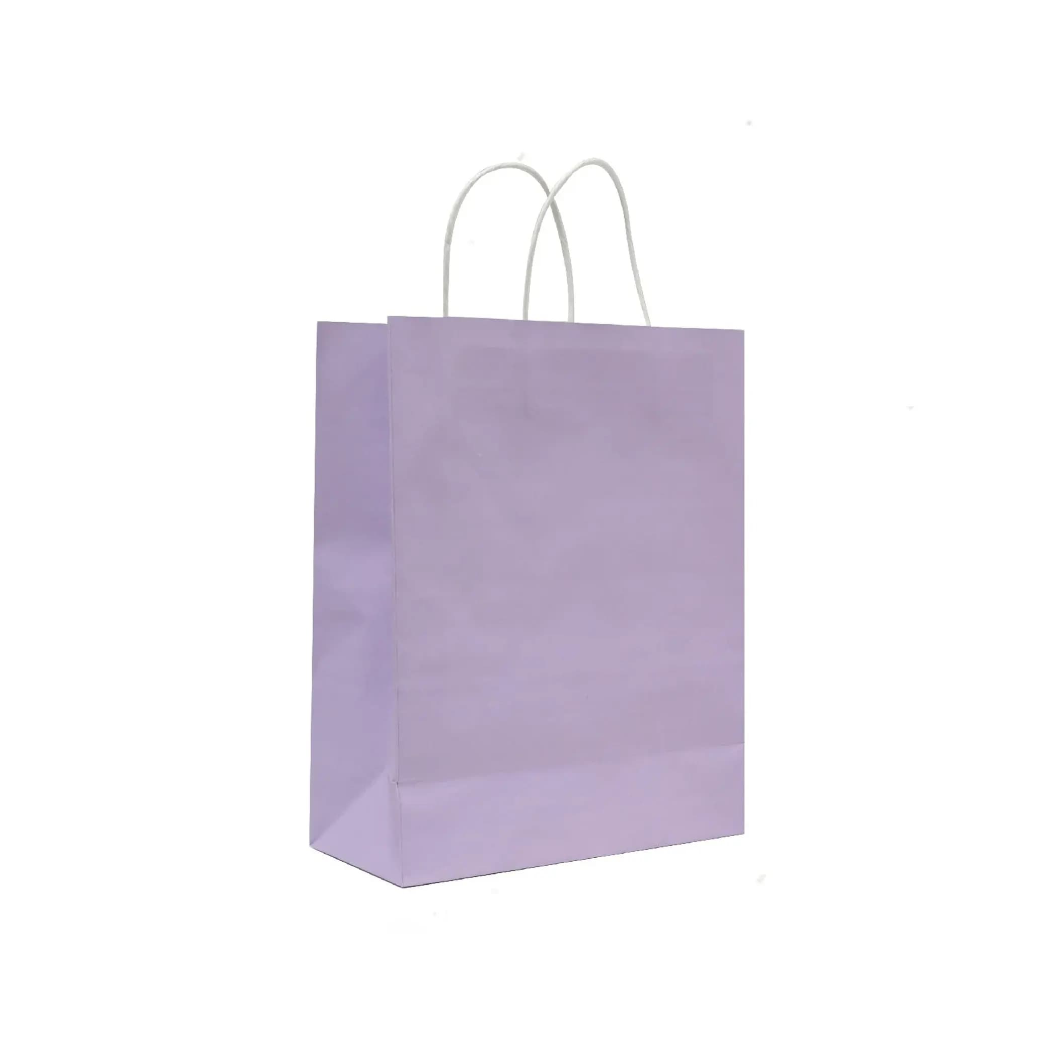 Purple Kraft Paper Bags, Multiple Sizes – image 4