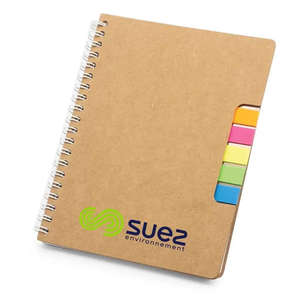 Spiral Notebook with Sticky Note and Pen – image 3