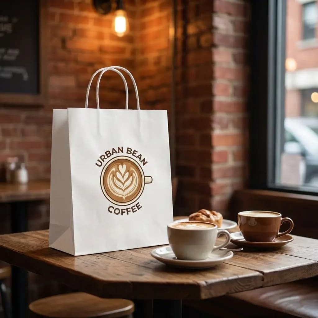 Kraft Paper Bag (24x32x12 cm) – image 2