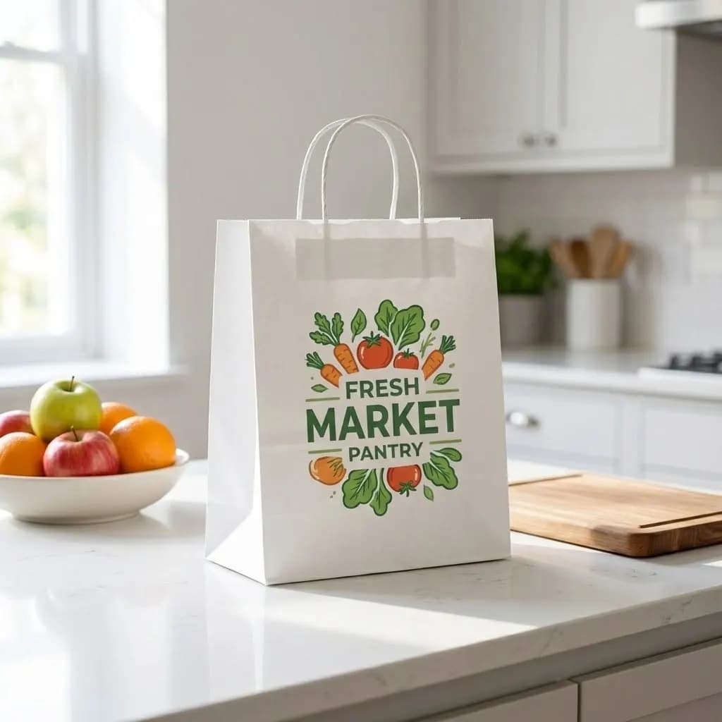 Kraft Paper Bag (24x32x12 cm) – image 4