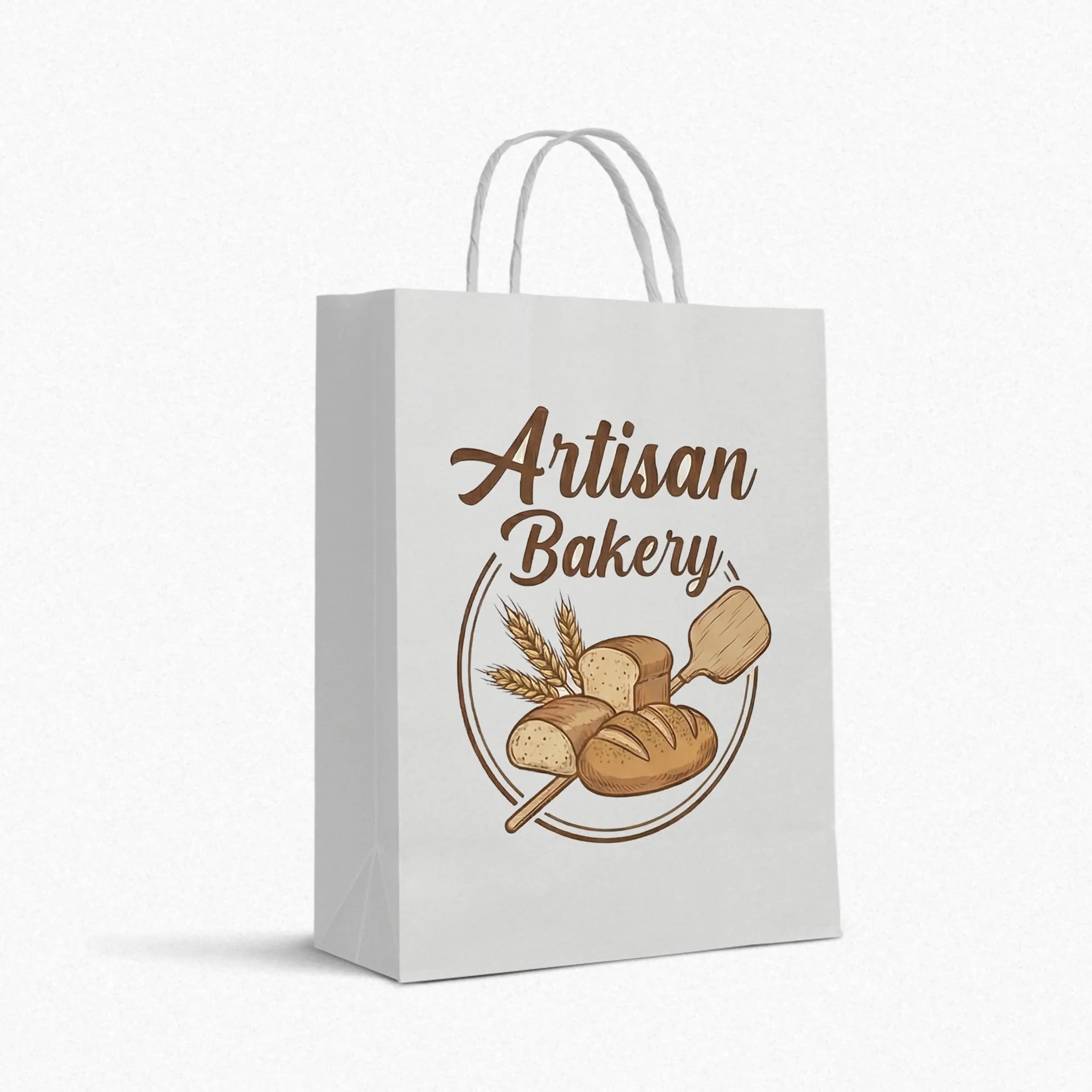 Kraft Paper Bag (26x34x10 cm) – image 2