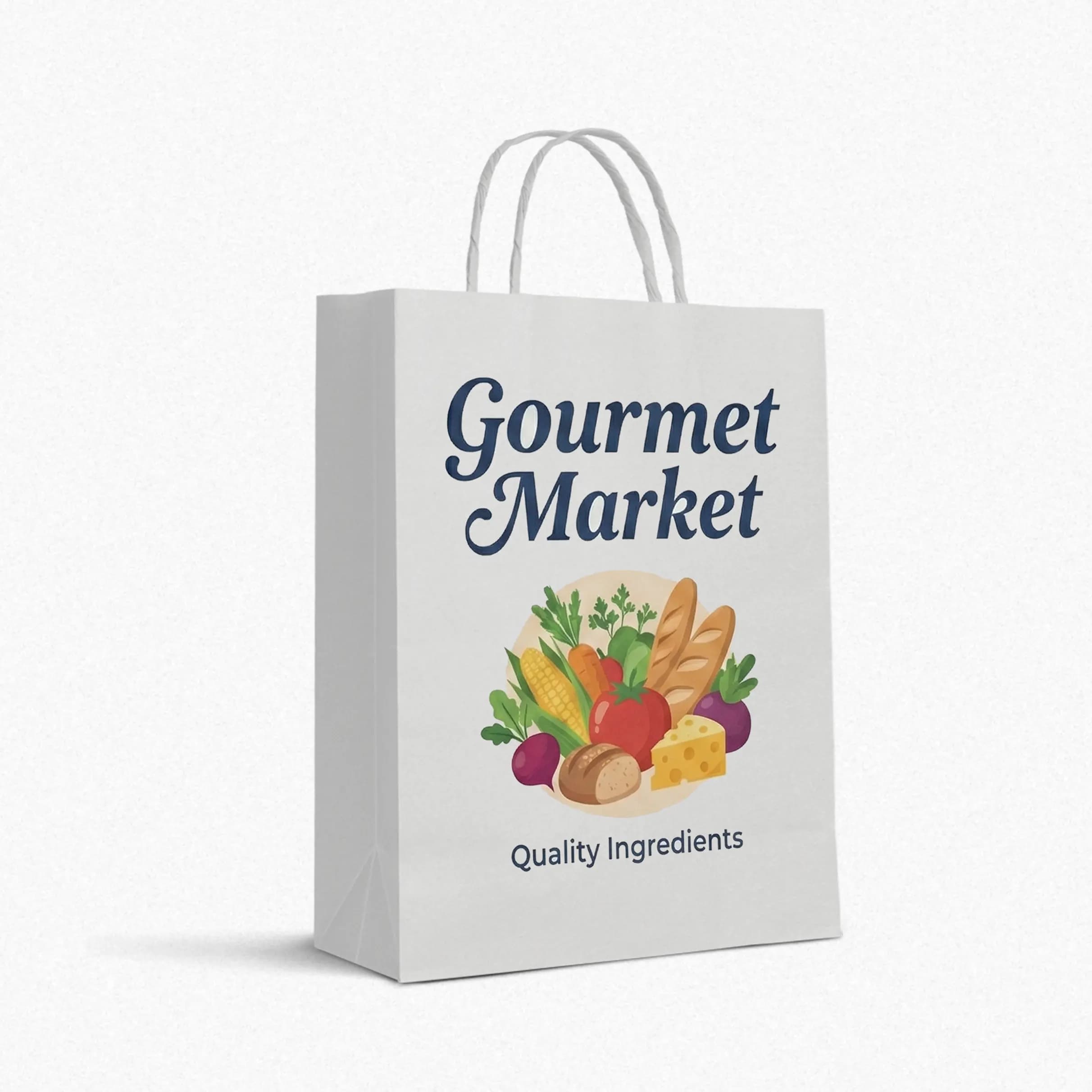 Kraft Paper Bag (26x34x10 cm) – image 4