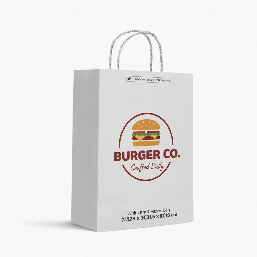 Kraft Paper Bag (28x31.5x15 cm) – image 2