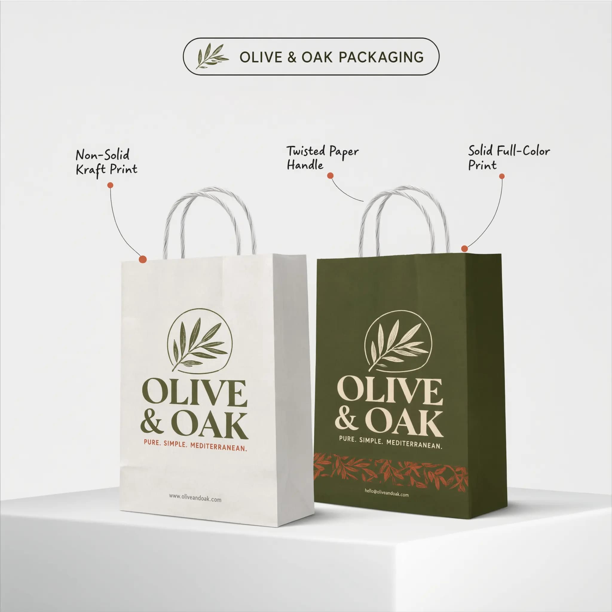 Kraft Paper Bag (22x27x10 cm) – image 5